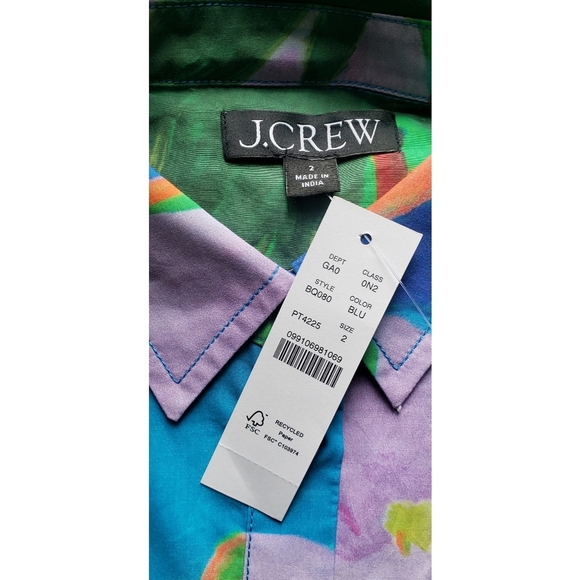 39. J.Crew Limited-edition Nicole Wittenberg X J.Crew sweet William shirt - Picture 9 of 10